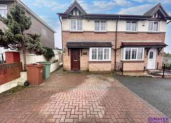 Thumbnail 3 bed semi-detached house for sale in Crownhill Road, Plymouth