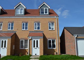 Thumbnail 3 bed town house for sale in Corporal Roberts Close, Hemlington, Middlesbrough