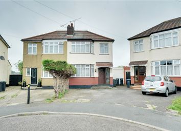 Thumbnail 3 bed semi-detached house for sale in Carisbrook Close, Enfield