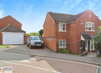 Thumbnail 4 bed detached house to rent in Bridgemere Close, Glen Parva, Leicester