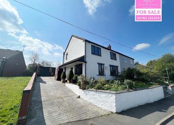 Thumbnail 3 bed semi-detached house for sale in High Street, Halmer End, Stoke-On-Trent