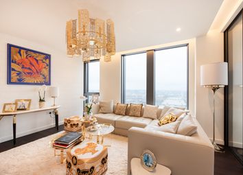 Thumbnail 2 bed flat for sale in Damac Tower Nine Elmes, London