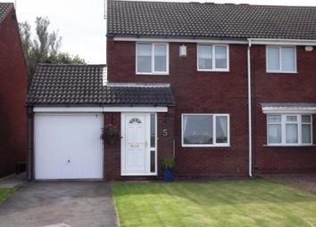 Thumbnail Semi-detached house to rent in Chalfont Way, Meadowfield, Durham