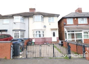 Thumbnail 3 bed semi-detached house for sale in Grafton Road, Handsworth, West Midlands
