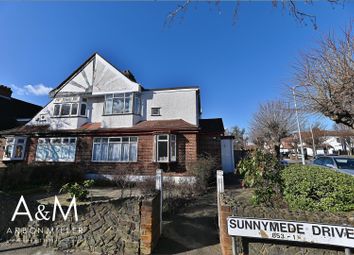 Thumbnail Semi-detached house for sale in Sunnymede Drive, Ilford