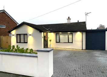 Thumbnail 3 bed detached bungalow for sale in Caernarvon Road, Wrexham