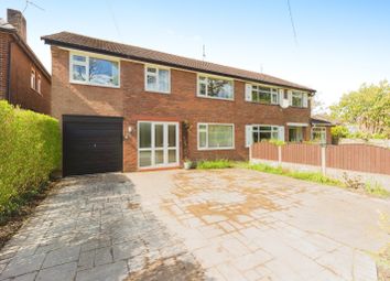 Thumbnail Semi-detached house for sale in Longsight Lane, Cheadle Hulme, Cheadle, Greater Manchester