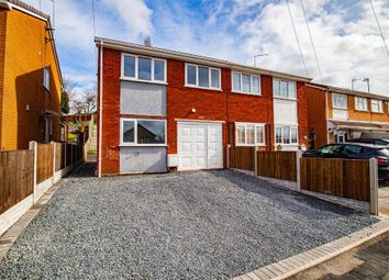 Thumbnail 3 bed semi-detached house for sale in Sunley Drive, Hednesford, Cannock