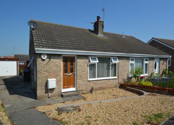 Thumbnail 2 bed semi-detached bungalow for sale in Cedar Close, Thorpe Willoughby, Selby