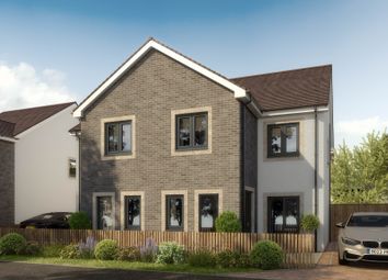 Thumbnail 3 bedroom semi-detached house for sale in Littlemill Road, Drongan, Ayr