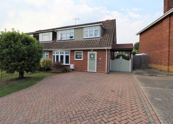 Thumbnail 3 bed semi-detached house for sale in Curtis Way, Rayleigh