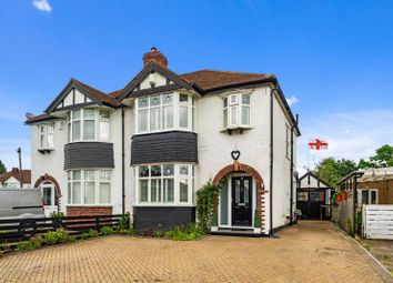 Thumbnail 3 bed semi-detached house for sale in Ebbisham Road, Worcester Park
