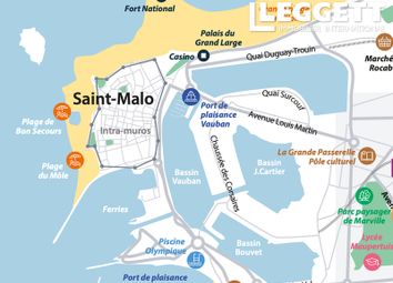 Thumbnail 1 bed apartment for sale in Saint-Malo, Ille-Et-Vilaine, Bretagne