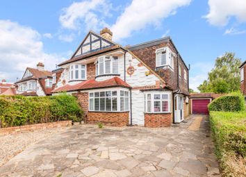Thumbnail 3 bed semi-detached house for sale in Chadacre Road, Stoneleigh, Epsom