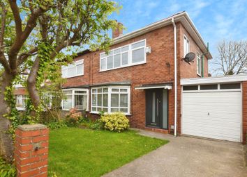 Thumbnail 3 bedroom semi-detached house for sale in Princes Avenue, Gosforth, Newcastle Upon Tyne