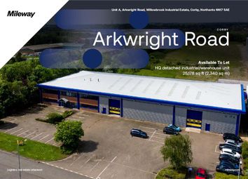Thumbnail Light industrial to let in Unit A, Arkwright Road, Corby, Northants