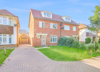 Thumbnail 4 bed semi-detached house for sale in Sellars Way, Basildon