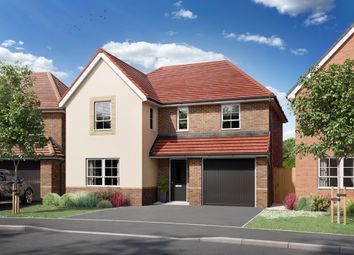 Exterior CGI Of Our 4 Bed Hale Home In Part Render Finish
