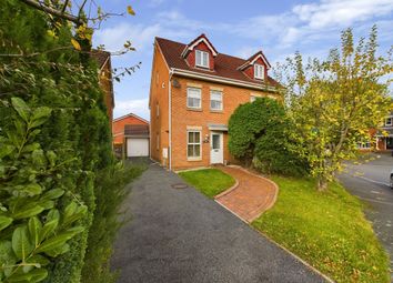 Thumbnail 3 bed semi-detached house for sale in Foxfold Close, Worsley