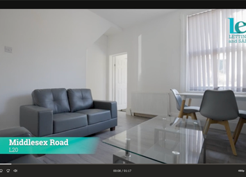 Thumbnail Terraced house to rent in Middlesex Road, Bootle