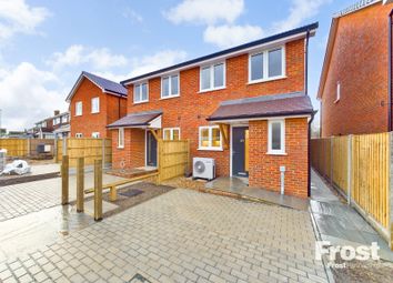 Thumbnail 2 bedroom semi-detached house for sale in Newhaven Crescent, Ashford, Surrey