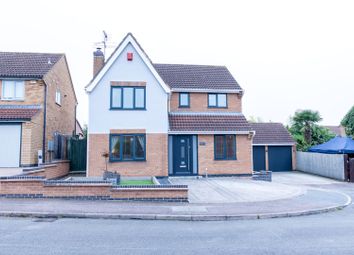 Thumbnail Detached house for sale in Bodicoat Close, Leicester