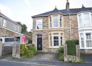 Thumbnail 3 bed semi-detached house for sale in Claremont Road, Redruth, Cornwall