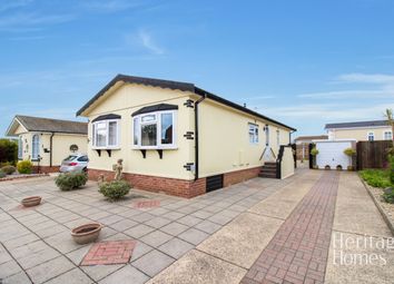 Thumbnail 2 bed mobile/park home for sale in Sunninghill Close, Bradwell, Great Yarmouth