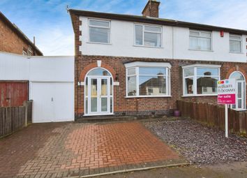 Thumbnail 3 bed semi-detached house for sale in Stanfell Road, Leicester