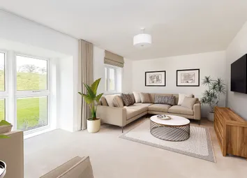 The Warrington House Type Living Room cgi, 4 Bedroom House For Sale In Didcot