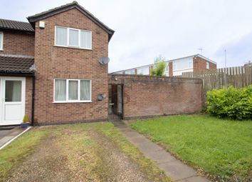 Thumbnail End terrace house for sale in Vale End, Thurnby, Leicester