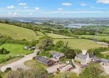 Thumbnail 5 bed country house for sale in Tamerton Foliot, Plymouth