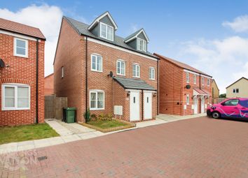 Thumbnail 3 bed town house for sale in Pascoe Drive, Ormesby, Great Yarmouth