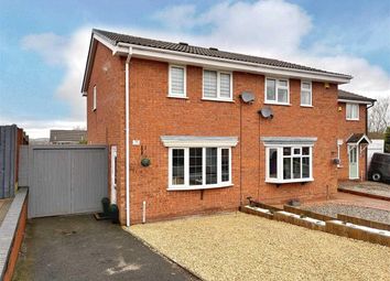 Thumbnail 2 bed semi-detached house for sale in Elder Close, Heath Hayes, Cannock