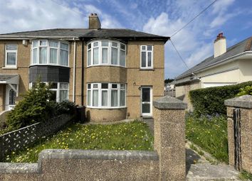 Thumbnail 3 bed semi-detached house for sale in Lansdowne Road, Crownhill, Plymouth