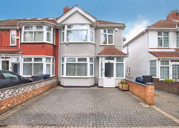 Thumbnail 3 bed end terrace house for sale in Park Avenue, Southall