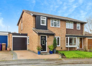 Thumbnail Semi-detached house for sale in Ashbourne Close, Letchworth Garden City