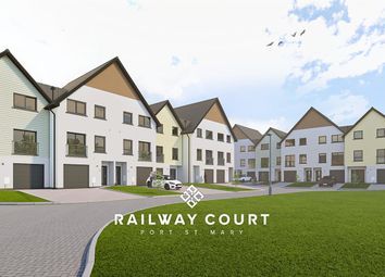 Thumbnail Town house for sale in Plot 9, Railway Court, Port St Mary
