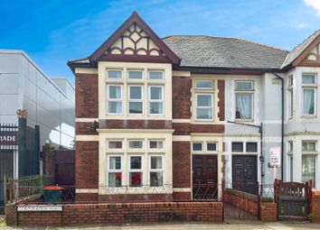 Thumbnail 4 bed semi-detached house for sale in Corporation Road, Newport