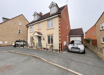 Thumbnail 5 bed detached house for sale in Newson Road, Swindon