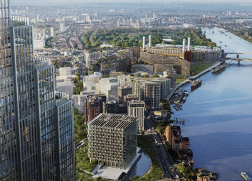 Thumbnail 3 bed flat for sale in Carnation Way, Nine Elms, London