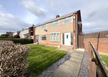 Thumbnail 3 bed semi-detached house for sale in Brompton Walk, Seaton Carew, Hartlepool
