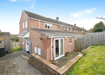 Thumbnail 2 bedroom end terrace house for sale in Barnes Close, Blandford Forum