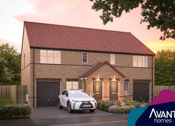 Thumbnail Semi-detached house for sale in "The Oakwood" at Tibshelf Road, Holmewood, Chesterfield
