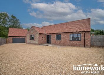 Thumbnail 3 bed detached bungalow for sale in Rushmeadow Road, Dereham