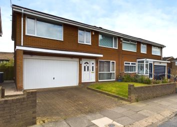 Thumbnail 4 bed semi-detached house for sale in Moor Close, North Shields