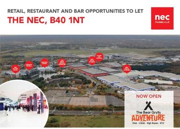 Thumbnail Retail premises to let in Various Units, National Exhibition Centre, Birmingham