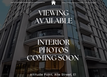 Thumbnail Flat to rent in Altitude Point, Aldgate East