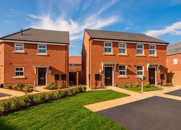 Thumbnail 2 bedroom semi-detached house for sale in "Wilford" at Vickers Way, Warwick