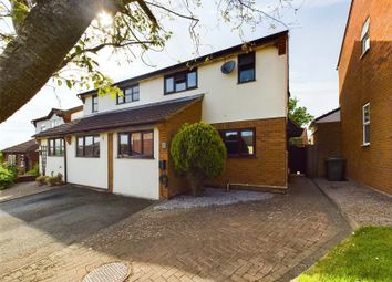 Thumbnail Semi-detached house for sale in Foxglove Close, Ross-On-Wye, Herefordshire